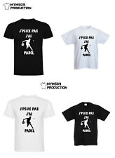 Shirt unisexe padel d'occasion  Émerainville