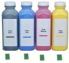 4 x REFIL DE TONER PARA OKIDATA MC 770 MC 780 + 4 CHIPS DE REDEFINIÇÃO DE TONER comprar usado  Enviando para Brazil