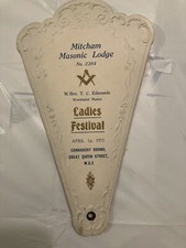 Masonic memorabilia mitcham for sale  HARROW