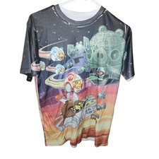 Camiseta Angry Birds Star Wars Fifth Sun tamanho 18 LucasFilm gráfica poliéster  comprar usado  Enviando para Brazil