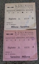 Biglietti autolinea sisa usato  Castiglione d'Adda