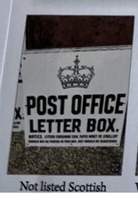 Post office scottish for sale  MANSFIELD