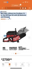 Milwaukee fuel cut for sale  Indianapolis