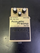 Pedal de efeitos de guitarra Boss AD-2 pré-amplificador acústico frete grátis, usado comprar usado  Enviando para Brazil