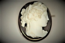 Broche camée agate d'occasion  Grenoble-