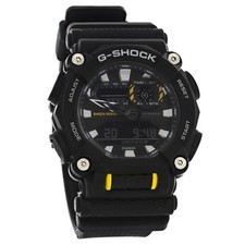 Usado, Relógio de quartzo Casio G-Shock masculino hora mundial cronógrafo resina preta GA900-1A comprar usado  Enviando para Brazil