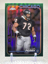 Geladeira William Perry #29/250 SP 2024 Topps Chrome verde refrator Chicago Bears comprar usado  Enviando para Brazil