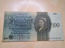 100 reichsmark reichsbanknote gebraucht kaufen  Nittenau