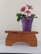 Vintage wood stool for sale  Bangor