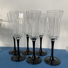 Luminarc black glass for sale  DARWEN