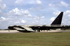 Slide de aeronave original - B-52F Stratofortress - USAF 55-0109 19 BW, Robins 1976 comprar usado  Enviando para Brazil
