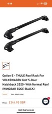 Thule roof rack for sale  LEAMINGTON SPA