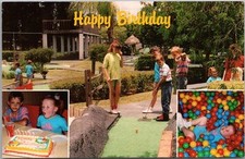 Usado, Cartão postal publicitário BRADENTON Flórida PIRATES COVE arcade de golfe em miniatura década de 1980 comprar usado  Enviando para Brazil