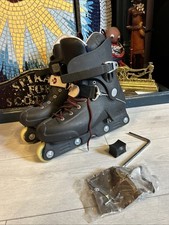 Wrotki męskie VTG Hermes Aggressive Rolki Rozmiar 10 EU 44.5 RB, używany na sprzedaż  Wysyłka do Poland