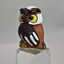 Cerâmica cerâmica rara vintage coruja porcelana artesanal arte em miniatura beleza comprar usado  Enviando para Brazil