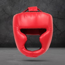 Capacete de boxe totalmente coberto protetor de cabeça para adulto (vermelho adulto) comprar usado  Enviando para Brazil