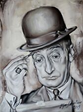 Dipinto ritratto totò usato  Napoli