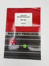 Livro de instruções de trator MF 500 Massey Ferguson manual do proprietário comprar usado  Enviando para Brazil