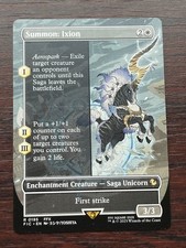1x SHOWCASE SUMMON: IXION - Final Fantasy - MTG - Magic the Gathering comprar usado 1x SHOWCASE SUMMON: IXION - Final Fantasy - MTG - Magic the Gathering comprar usado  Enviando para Brazil