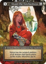 VIVIEN THE ENCHANTRESS Unique -SORCERY CONTESTED REALM: ARTHURIAN LEGENDS (2024), usado comprar usado  Enviando para Brazil