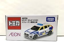 Carro de polícia sueco Takara Tomy / Tomica Volvo XC60 / Aeon Limited comprar usado  Enviando para Brazil