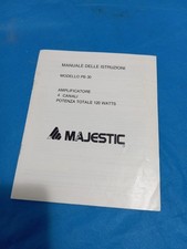 Majestic amplificatore auto usato  San Giuliano di Puglia