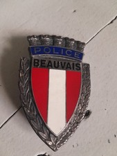 Beauvais police insigne d'occasion  Champeix