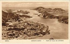 CPA Vitoria Port et Ville - Espírito Santo BRASIL (1085245) comprar usado  Enviando para Brazil