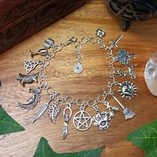 Pagan charm bracelet for sale  SWINDON