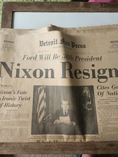 Nixon resigns detroit for sale  Sterling Heights