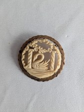 Ancienne broche ronde d'occasion  France