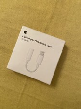 Adaptador AUX Apple Lightning para fone de ouvido fabricante de equipamento original para iPhone X 11 12 13 14 comprar usado  Enviando para Brazil