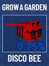 x1 Disco Bee 🐝 🎉 | 0.25% Pet | Grow A Garden 🪴 | Fast Delivery 🚚 comprar usado  Enviando para Brazil
