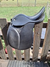 14inch black leather for sale  CULLOMPTON