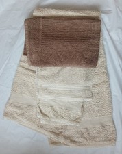 Set beige towels for sale  WITHAM