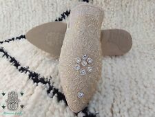 Chinelos femininos babouche marroquino mulas marroquino bordados comprar usado  Enviando para Brazil
