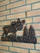 Bronze schild jagd gebraucht kaufen  Drensteinfurt