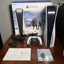 Console Sony PlayStation 5 edição de disco PS5 God of War Ragnarok *ÓTIMO* SEM CÓDIGO comprar usado  Enviando para Brazil