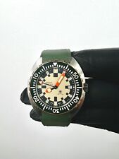 Usado, Relógio automático masculino DOXA Army 42,5 mm - Pulseira de borracha verde e pulseira extra camuflada comprar usado  Enviando para Brazil