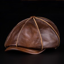Leather painter beret for sale  NORTHOLT