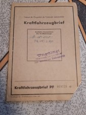 Alter pappbrief kraftfahrzeugb gebraucht kaufen Alter pappbrief kraftfahrzeugb gebraucht kaufen  Alzenau