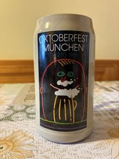 boccale birra oktoberfest usato  Valfloriana