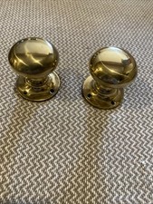 Pair reclaimed brass for sale  AYLESBURY