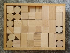 Holzbaukasten holz bausteine gebraucht kaufen  Sonneberg