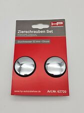 Zierschrauben set chrom gebraucht kaufen  Puderbach