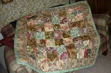 Patchwork quilt throw for sale  WIGAN