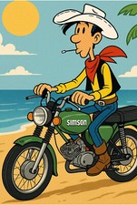 Blechschild simson lucky gebraucht kaufen  Lohmar
