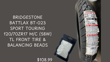 Bridgestone battlax bt023 for sale  Goodlettsville