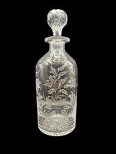 Victorian etched glass for sale  KEIGHLEY
