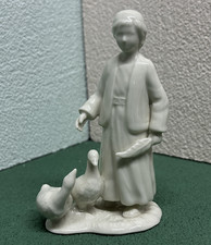 1 peça de cerâmica Lenox China Jewels Nativity Goose Herder 5 polegadas, usado comprar usado  Enviando para Brazil